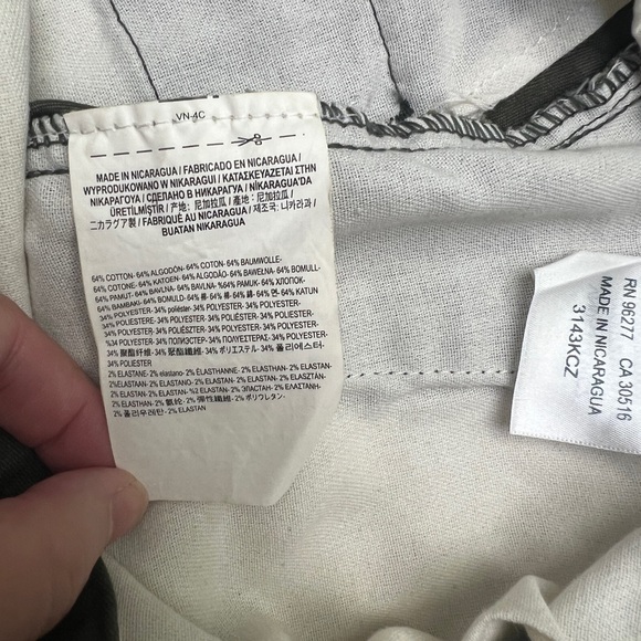 VANS The Authentic Chino Stretch Pants - dark green - size 29 - Picture 11 of 11